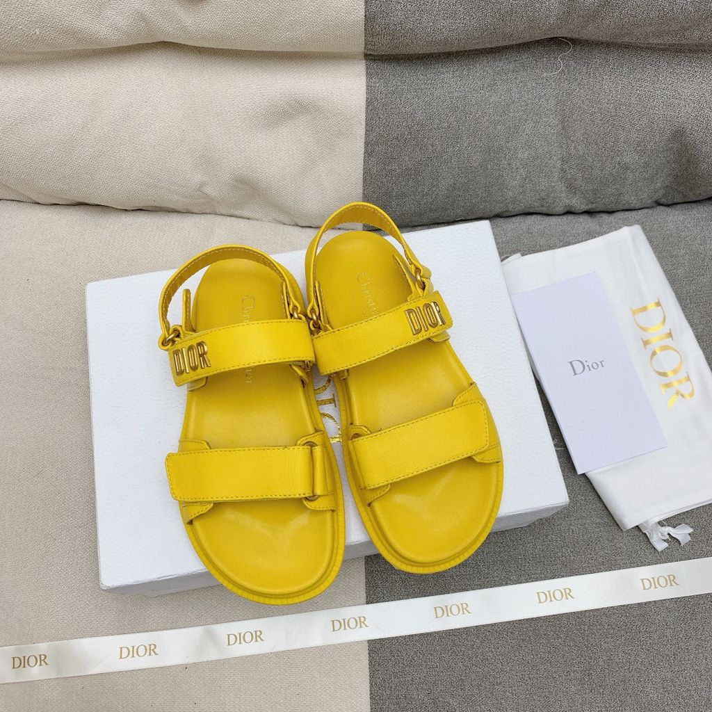 cd dioract dad sandal lambskin