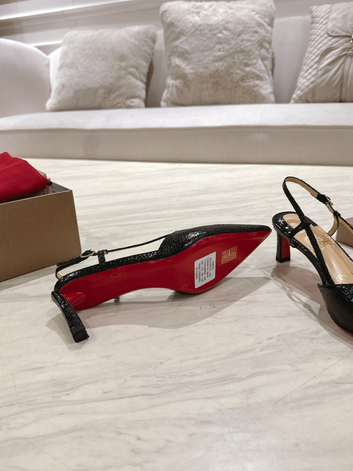CL 25 Slingback Black Original Fabric 335142