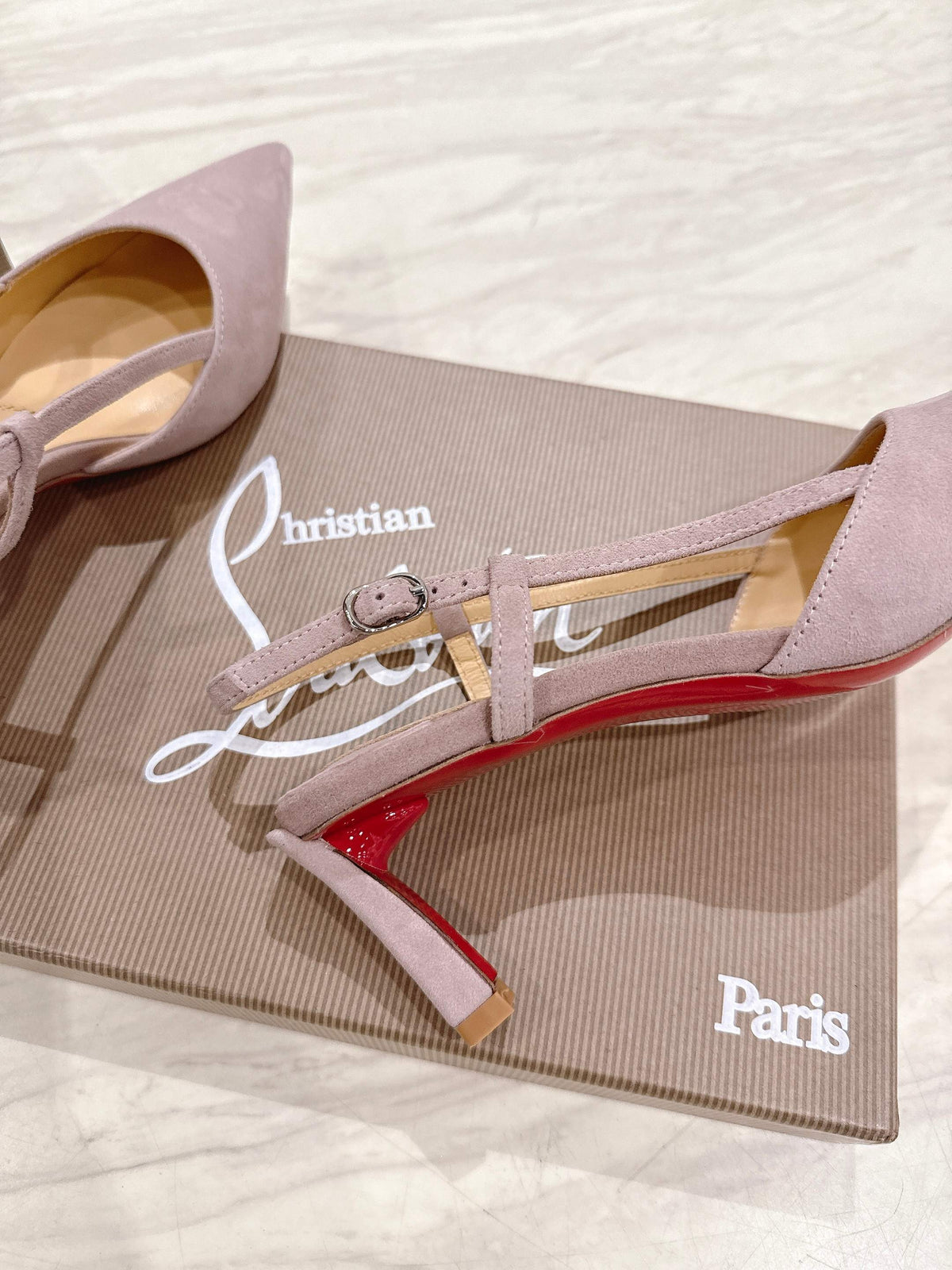 CL 25 Slingback Pink Original Fabric 335144