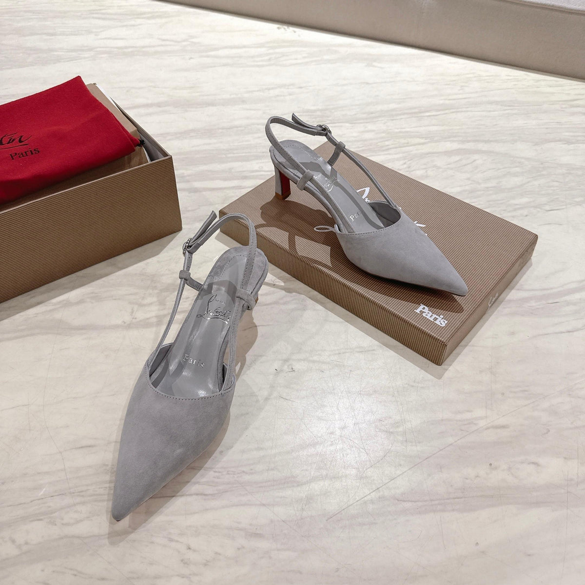 CL 25 Slingback Grey Original Fabric 335145