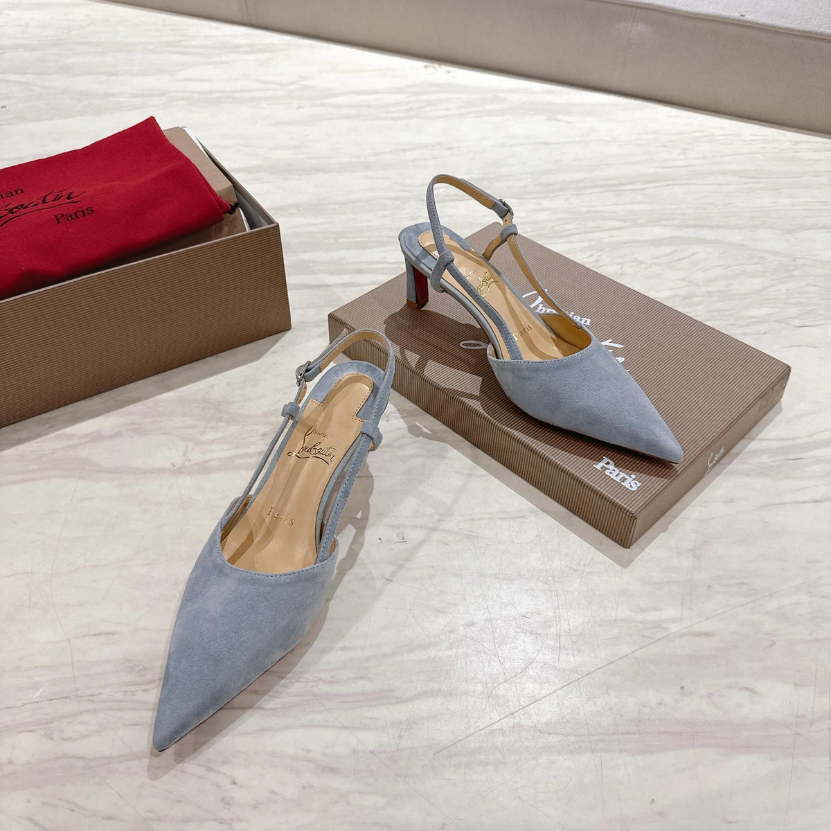 CL 25 Slingback Blue Original Fabric 335146