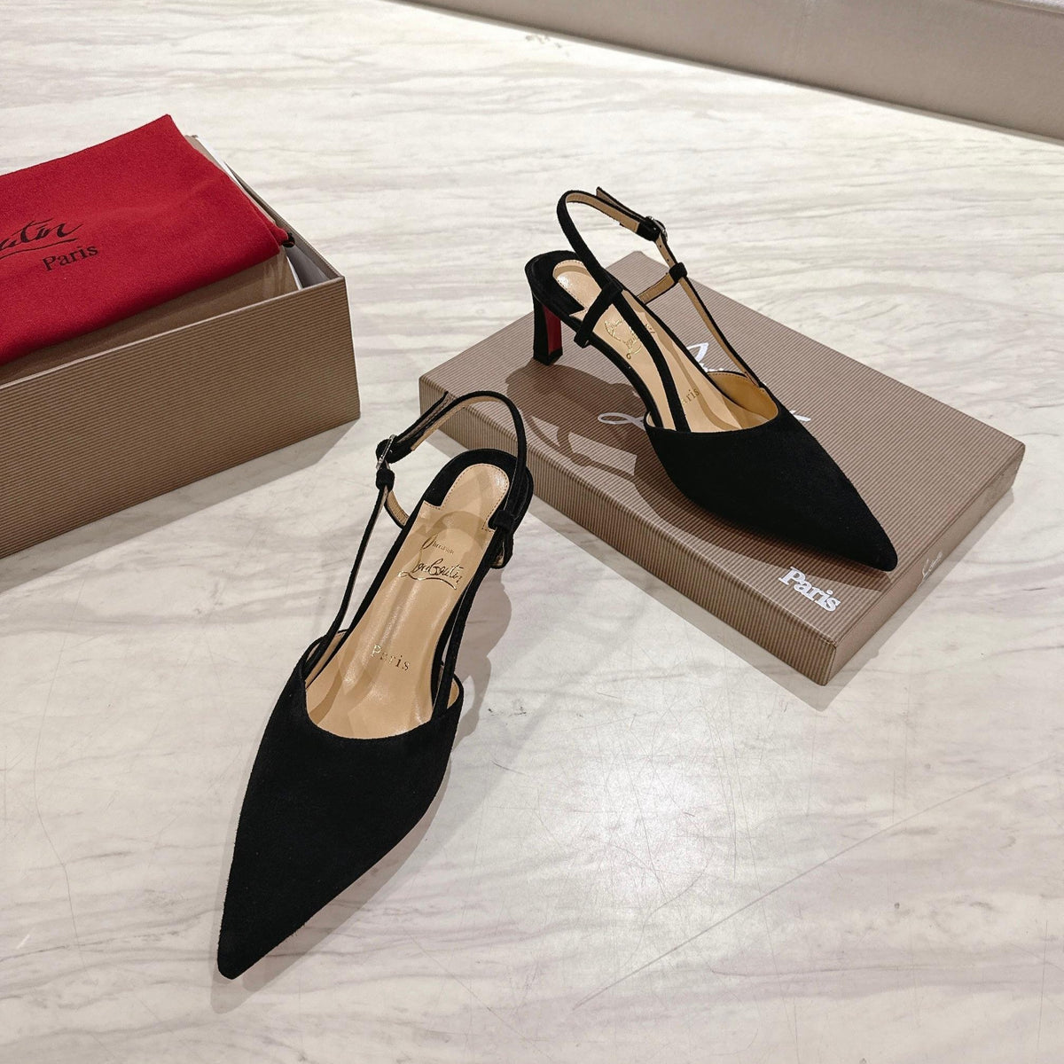 CL 25 Slingback Black Original Fabric 335148