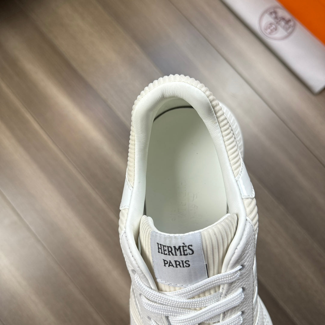 HM THICK - SOLE SNEAKER WHITE FABRIC