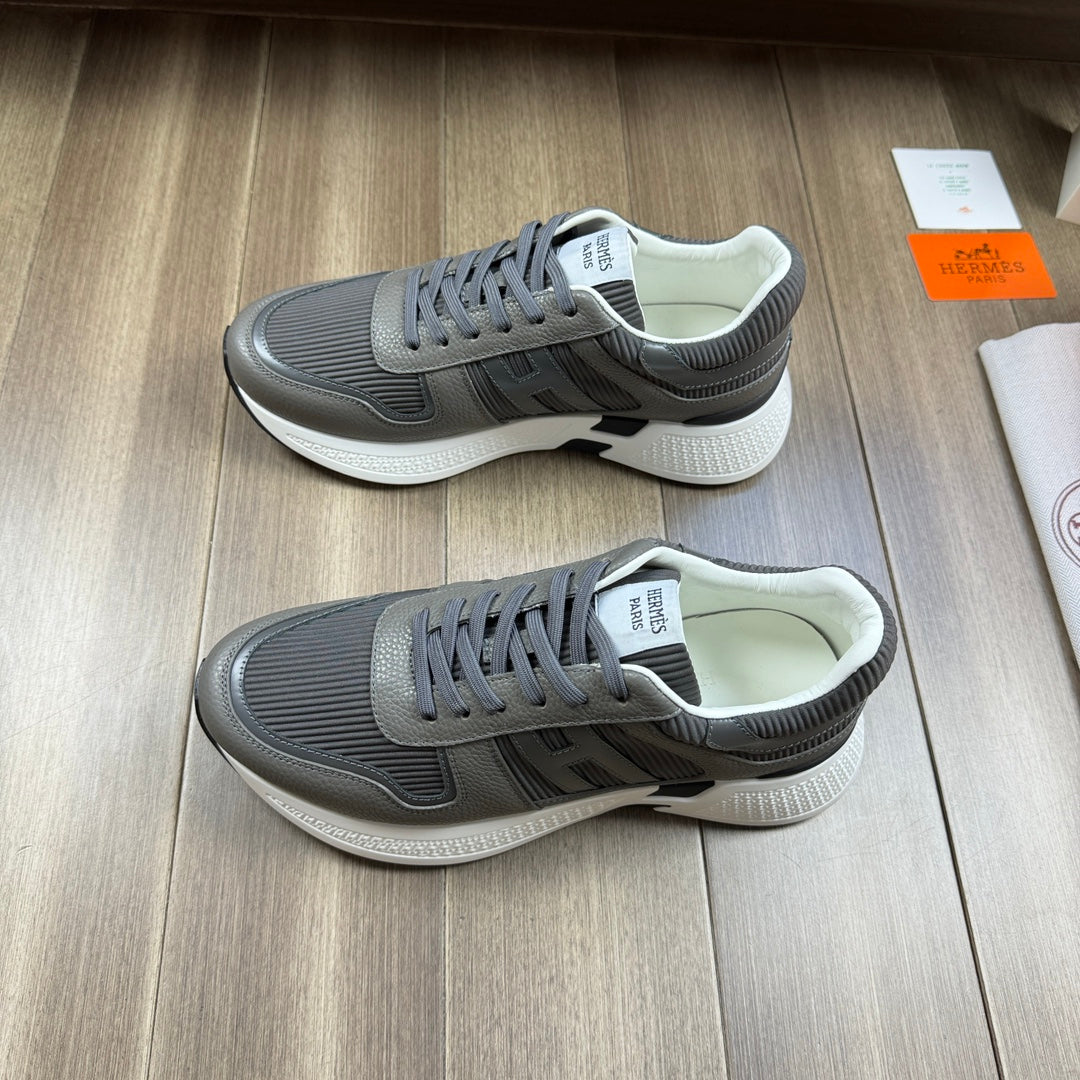 HM THICK - SOLE SNEAKER GRAY FABRIC