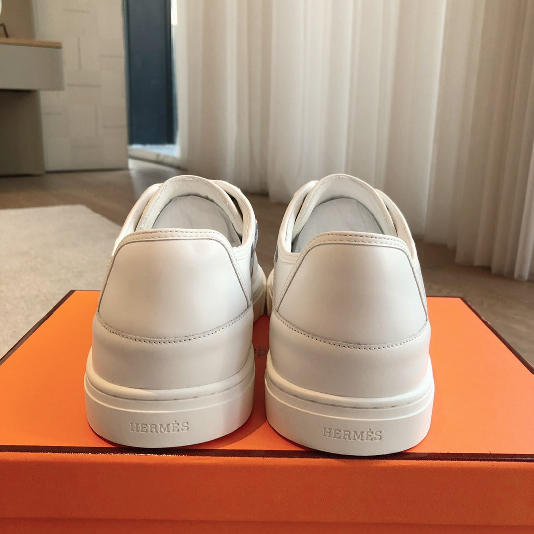 GET SNEAKER WHITE CALFSKIN