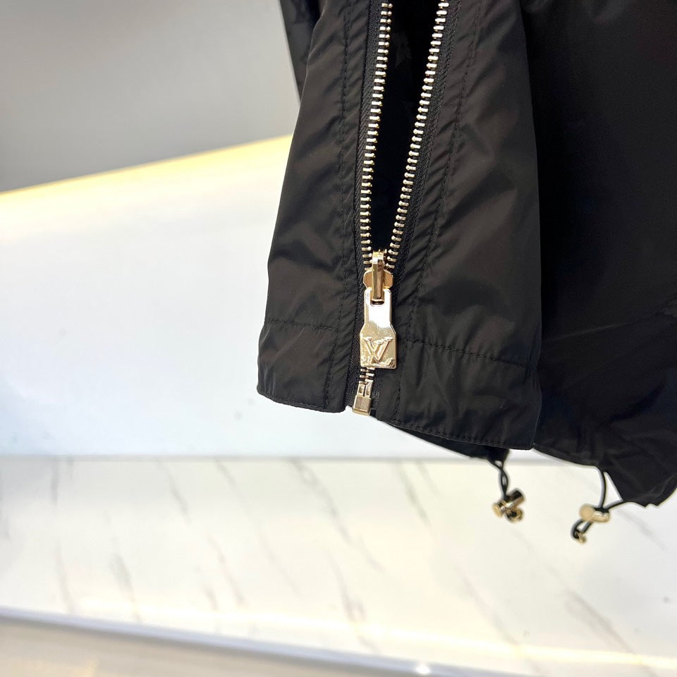 LV BLACK MONOGRAM WINDBREAKER 238894