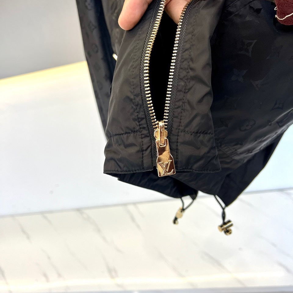 LV MONOGRAM WINDBREAKER BLACK 238895