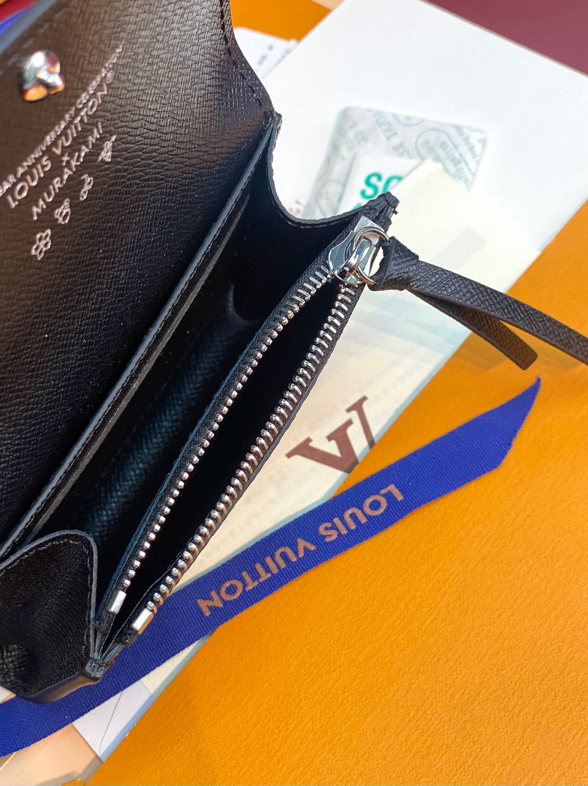 LV x TM Rosalie Coin Purse Black Multicolor Monogram Canvas