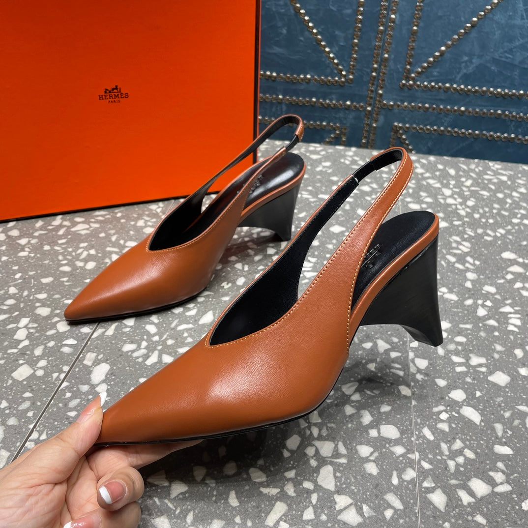 HM Intime 70 Pump Caramel Lambskin 962937