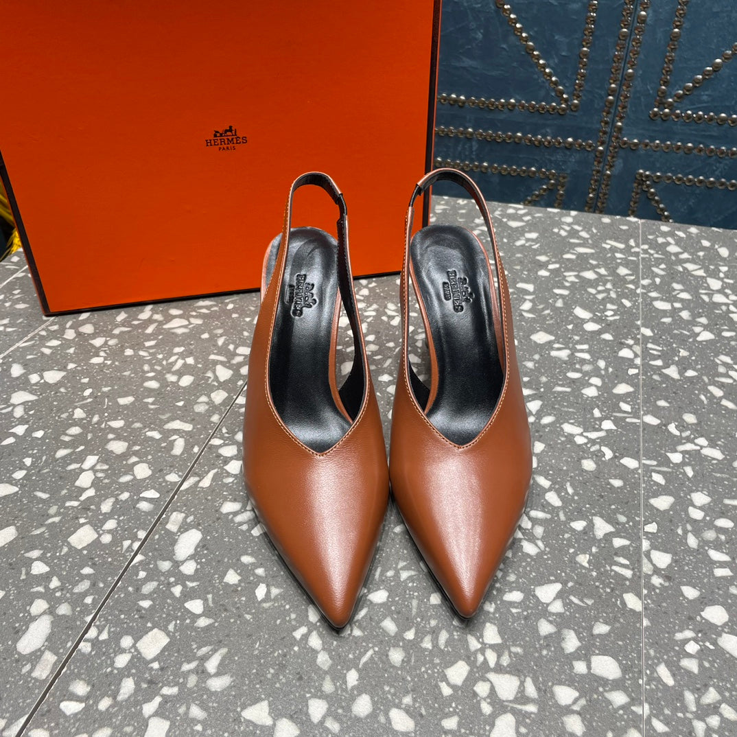 HM Intime 70 Pump Caramel Lambskin 962937