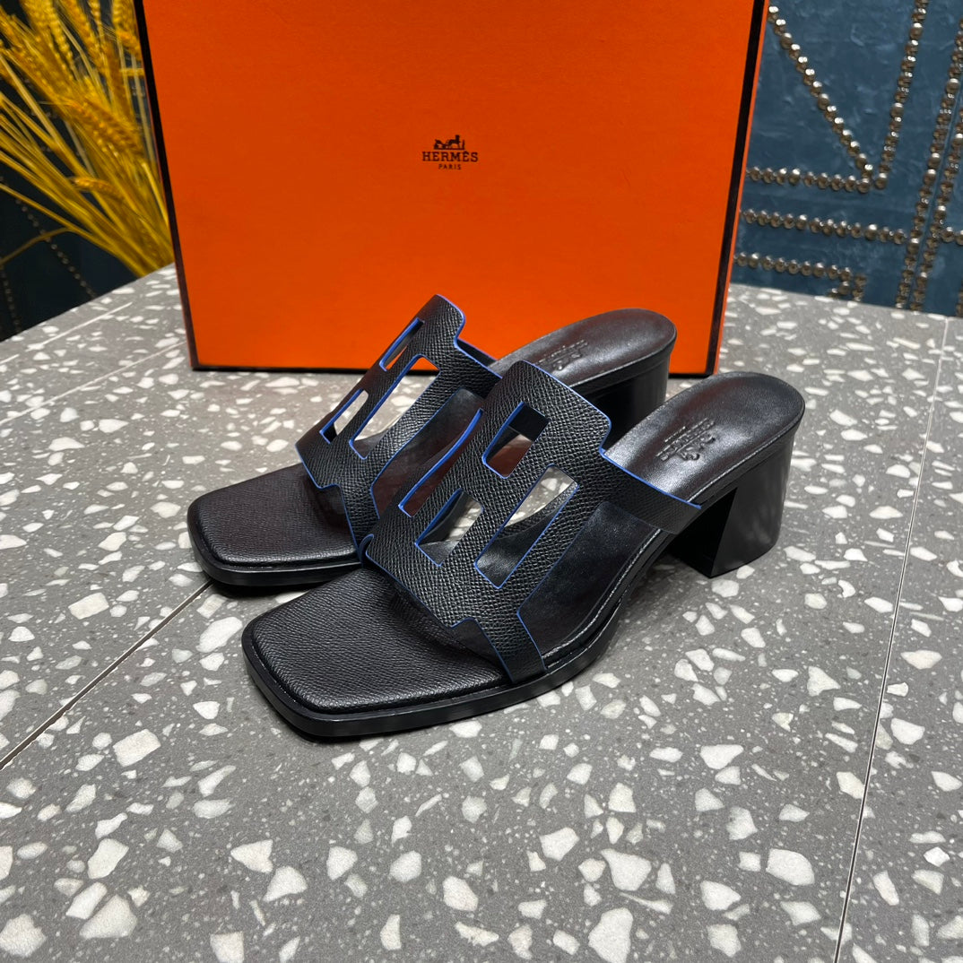 HM Lzzy 50 Sandal Black Cowhide 962956