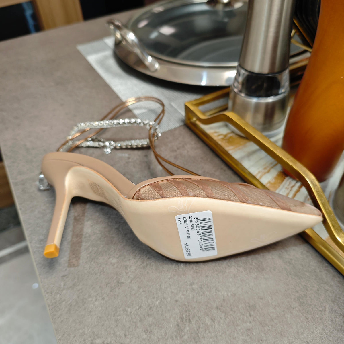 Jimmy 25 Seada 100 Pump Tan Brown Cowhide 240050