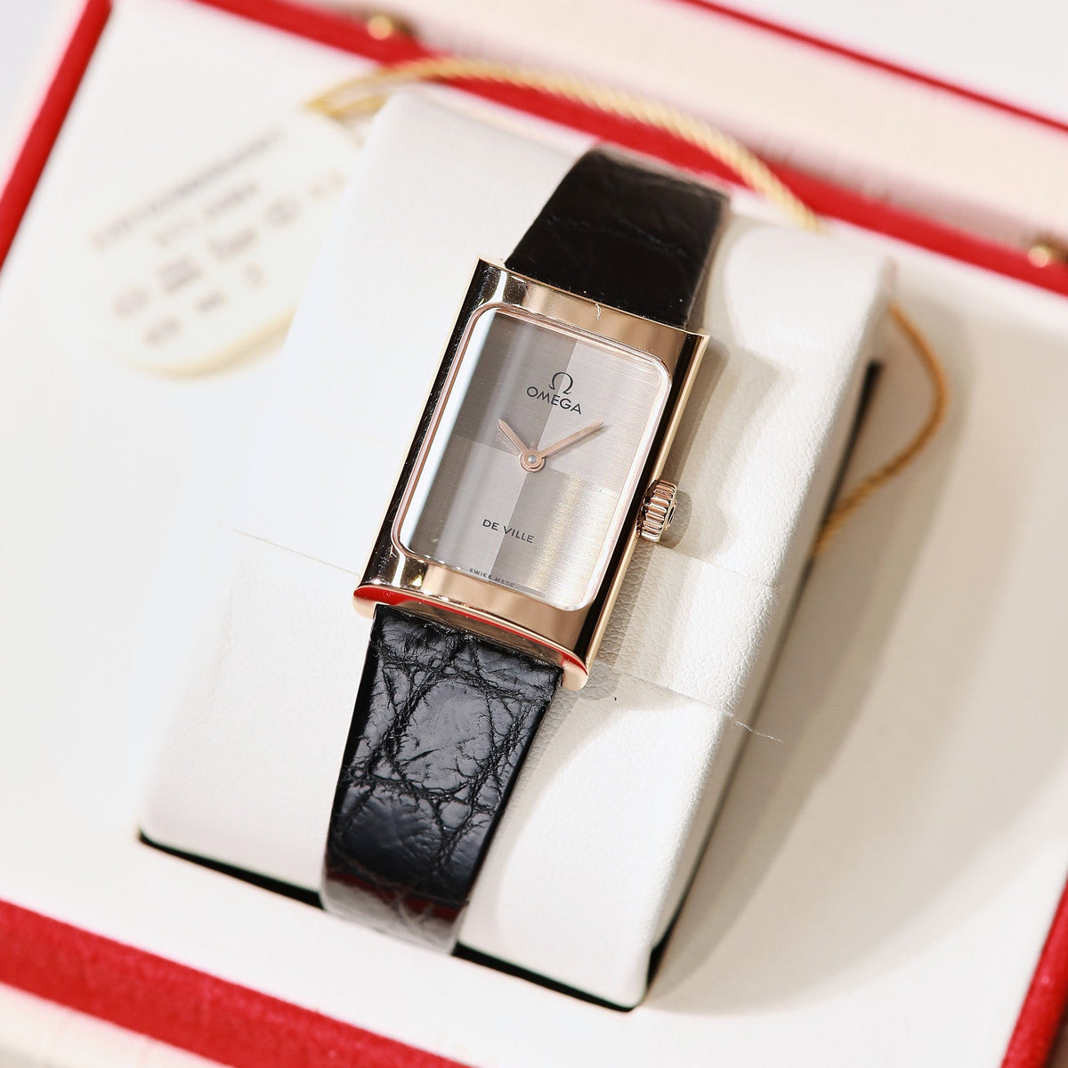 Omega De Ville 26.12mm Silver White Dial