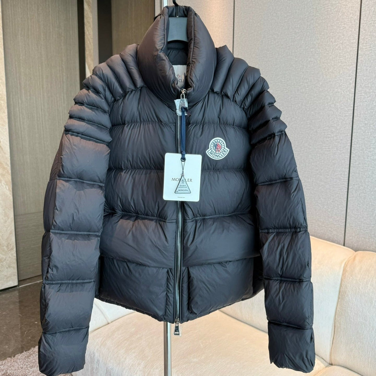 MC x Christopher Raxxy Jacket Black Polyester 0024