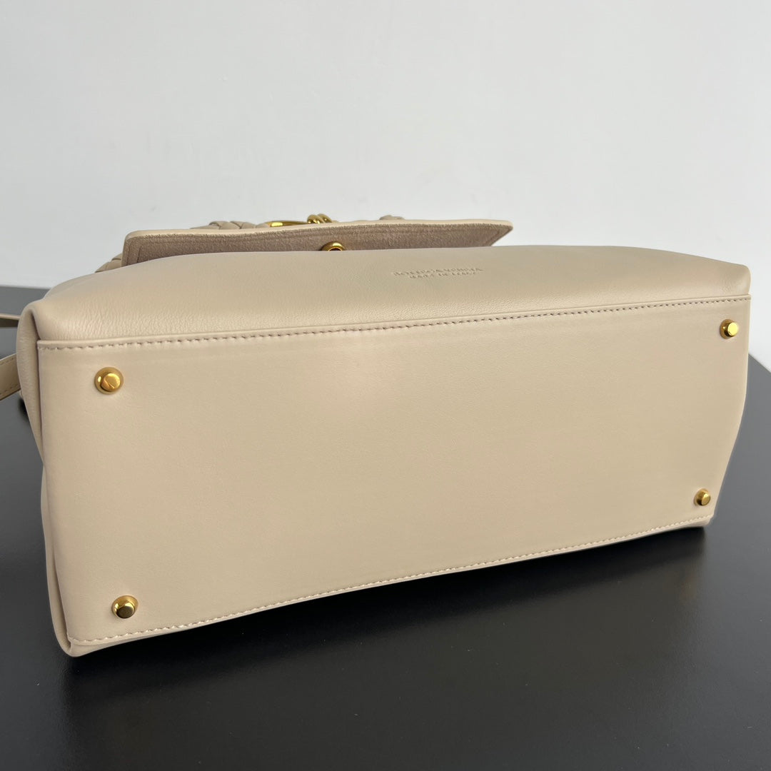 BV Ciao Ciao 34cm bag Beige Silky cowhide 545165