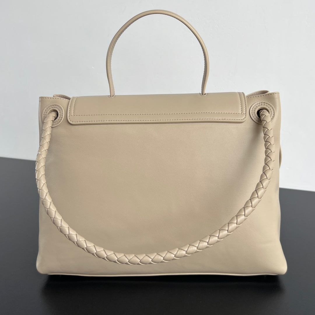 BV Ciao Ciao 34cm bag Beige Silky cowhide 545165