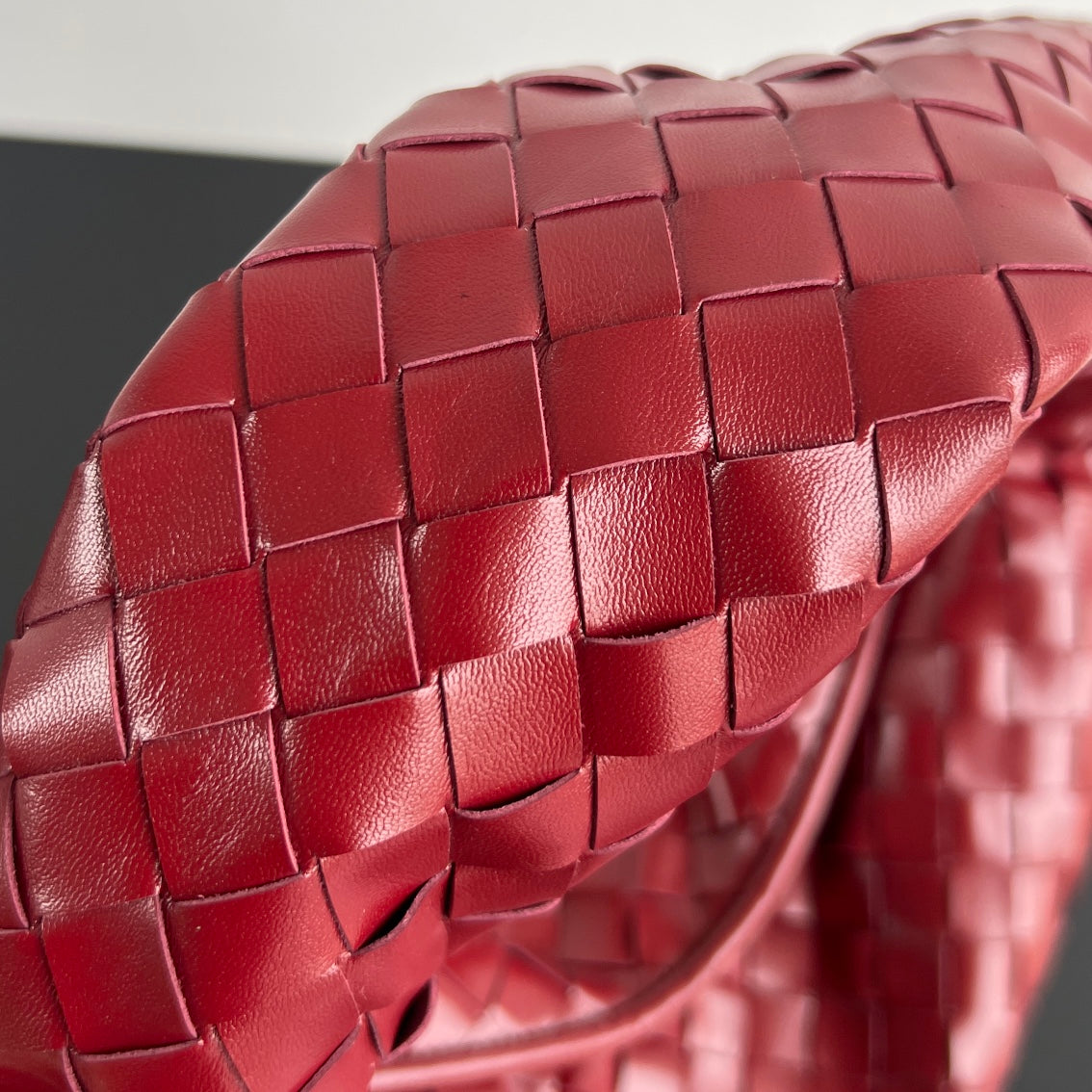 BV Hop 46cm Bag Red Leather 545190