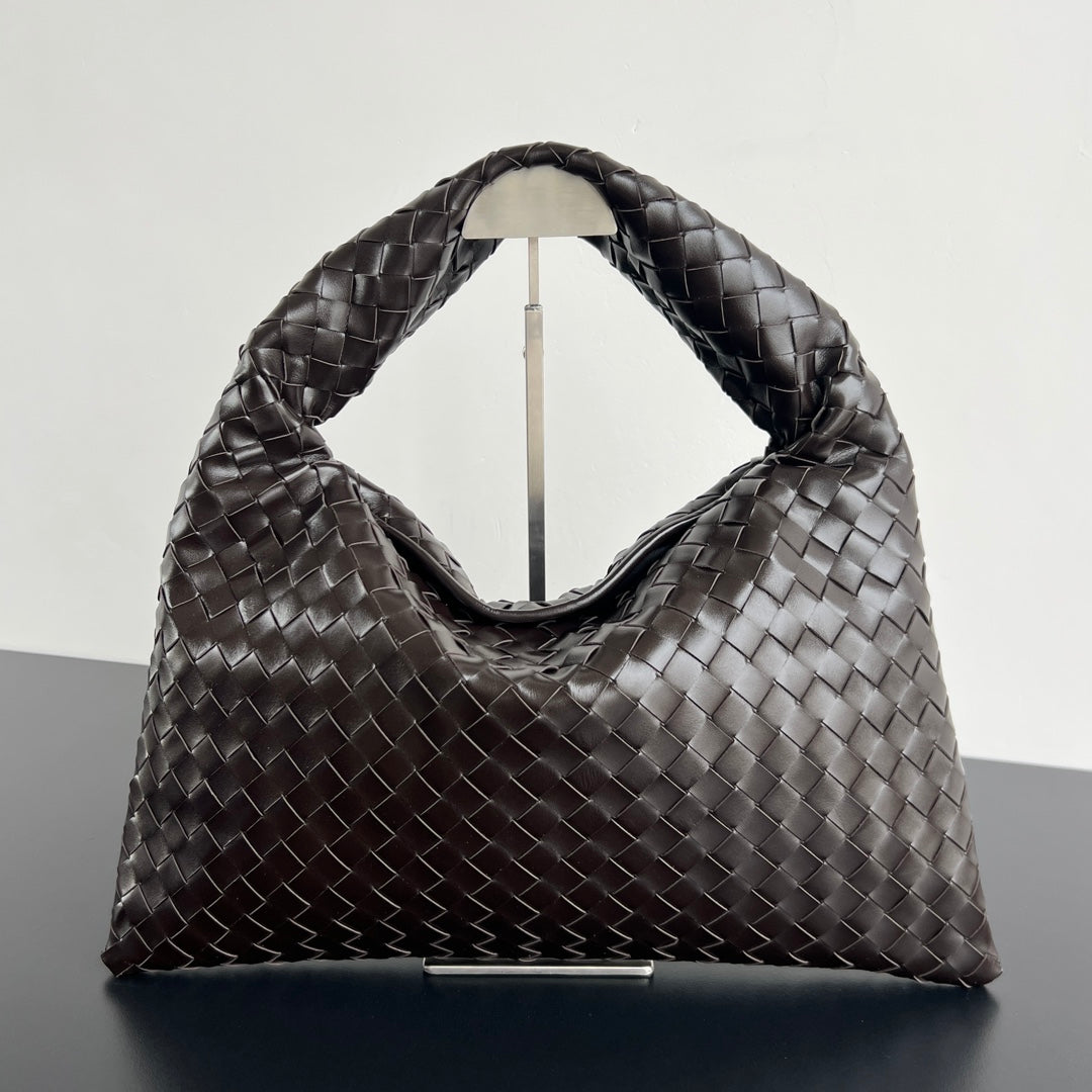 BV Hop 46cm Bag Chocolate Leather 545191