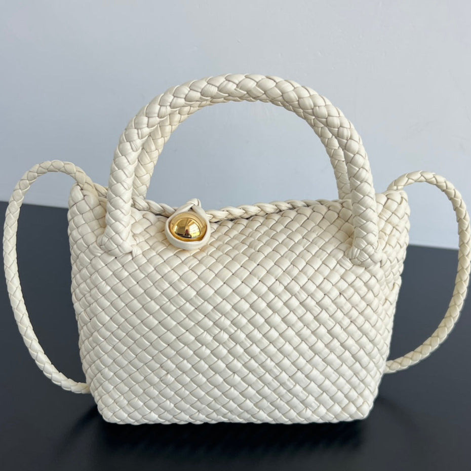 BV Tosca 20 Bag White Leather 545195
