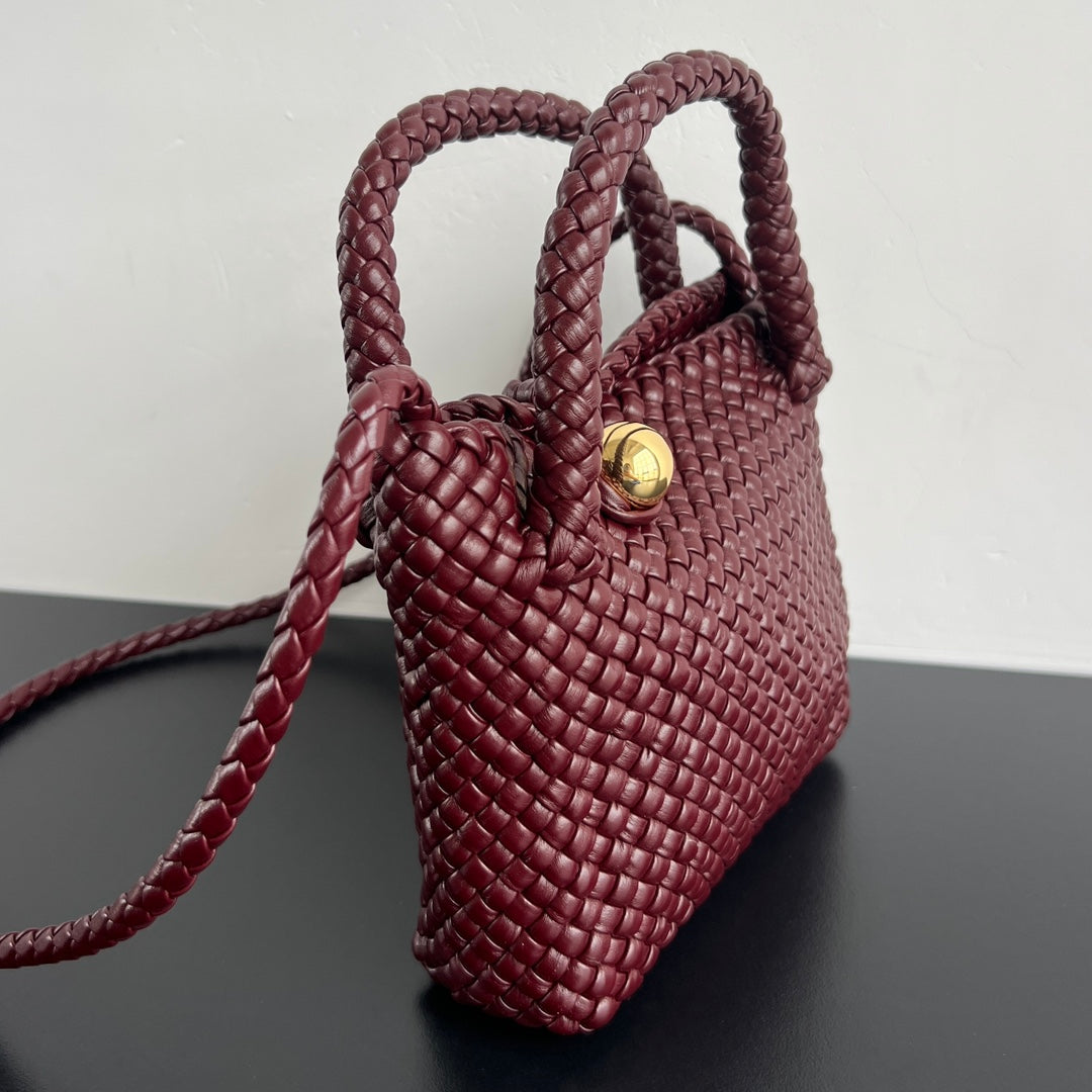 BV Tosca 20 Bag Burgundy Leather 545233