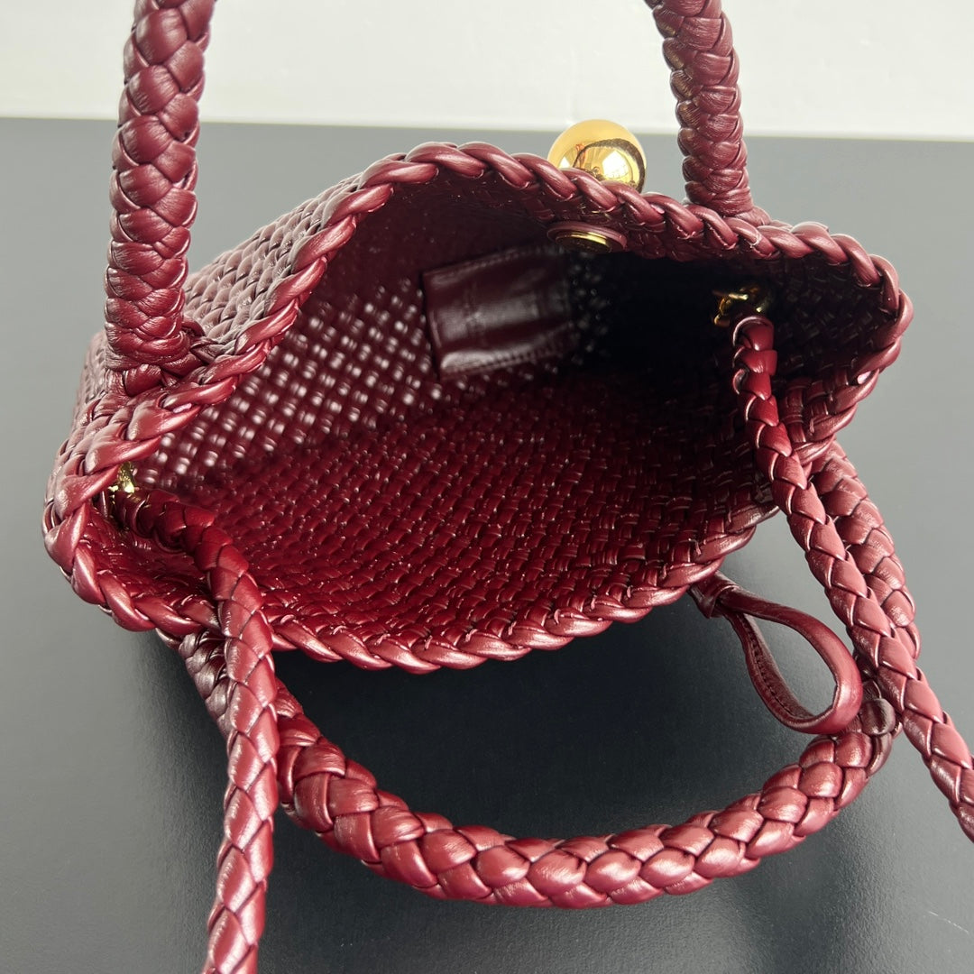 BV Tosca 20 Bag Burgundy Leather 545233