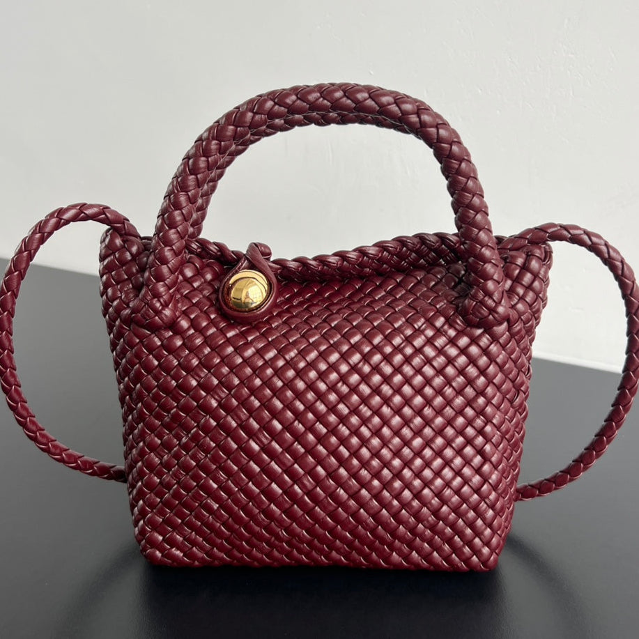 BV Tosca 20 Bag Burgundy Leather 545233
