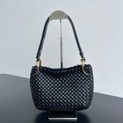 BV Clicker 27cm Bag Black Lambskin 559300
