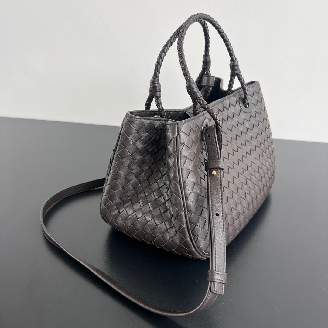 BV Basket 31cm Bag Chocolate Napa lambskin 563688