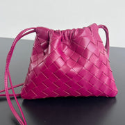 BV Dustbag 21cm Rose Red Soft Cowhide 563691