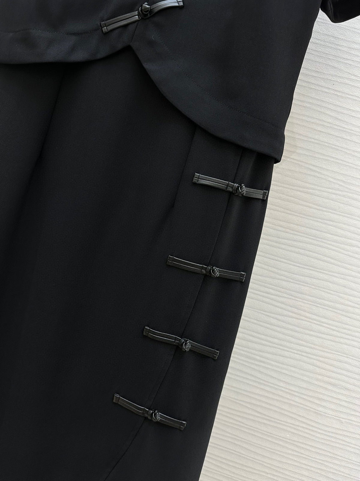 CD 25 Dress Black Cotton