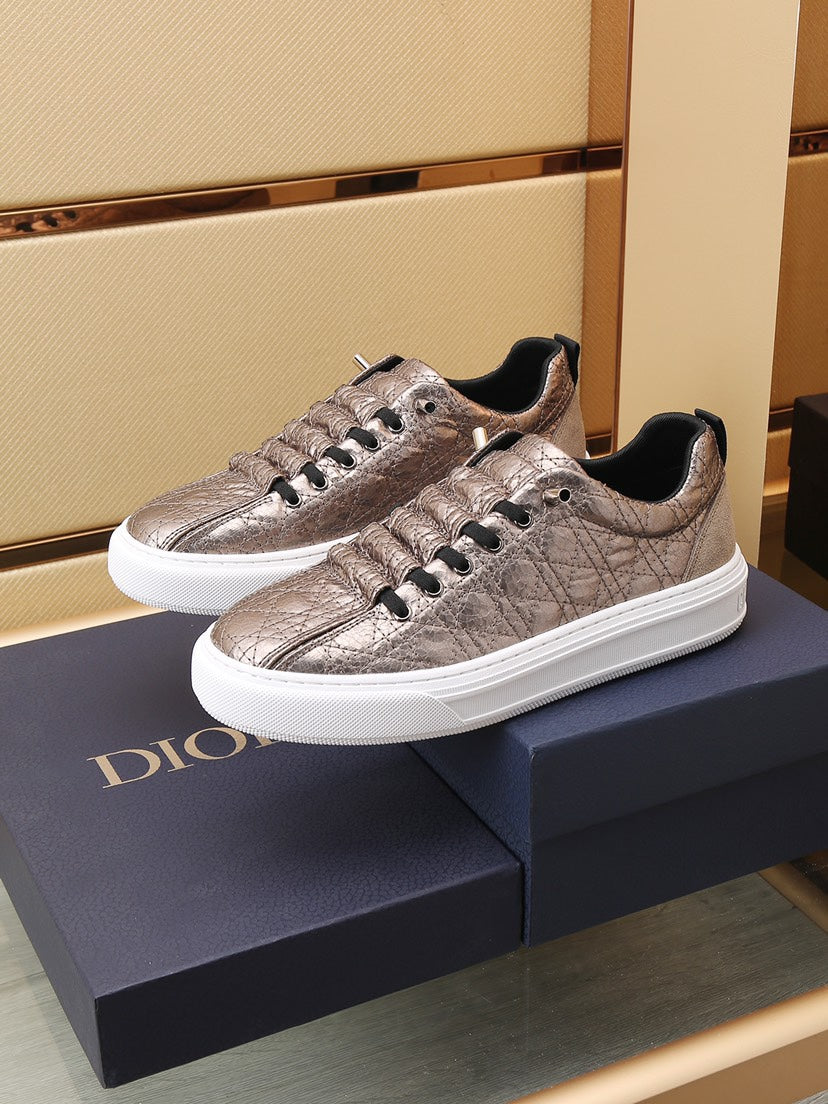 CD STYLISH SNEAKER METALLIC CALFSKIN