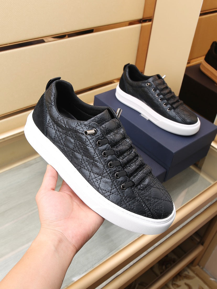 CD STYLISH SNEAKER BLACK CALFSKIN
