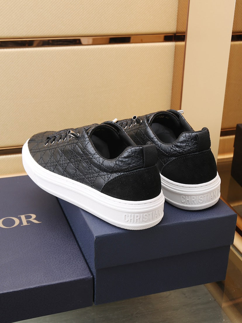 CD STYLISH SNEAKER BLACK CALFSKIN