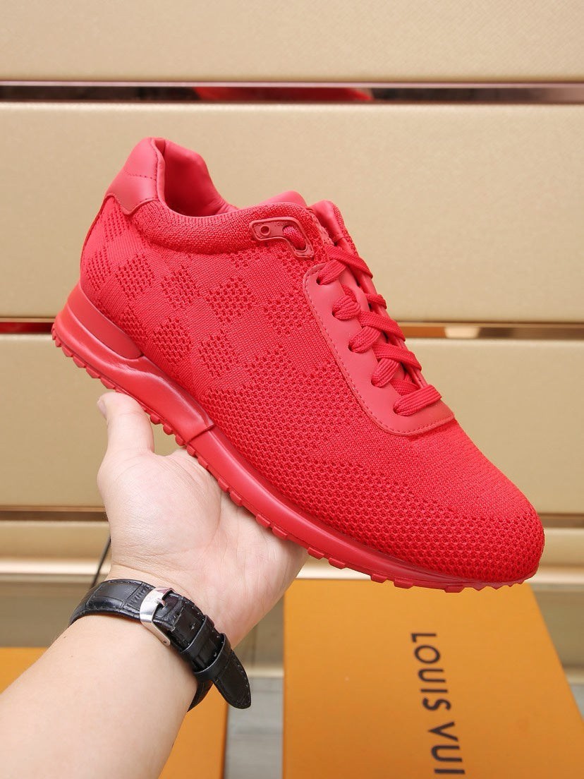 LV CLASSIC SNEAKER CHERRY RED DAMIER