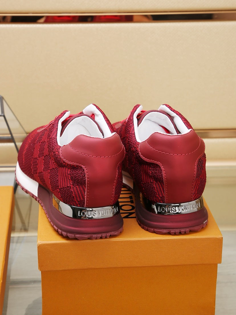 LV CLASSIC SNEAKER GARNET RED DAMIER