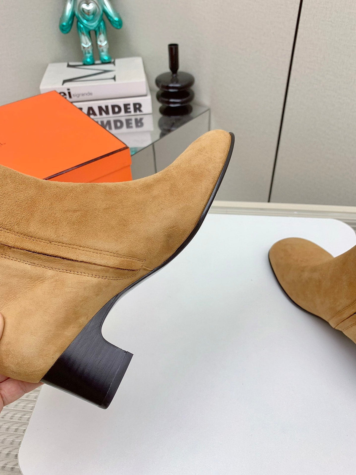 HM Imperial 50 Ankle Boot Light Brown Suede 971344