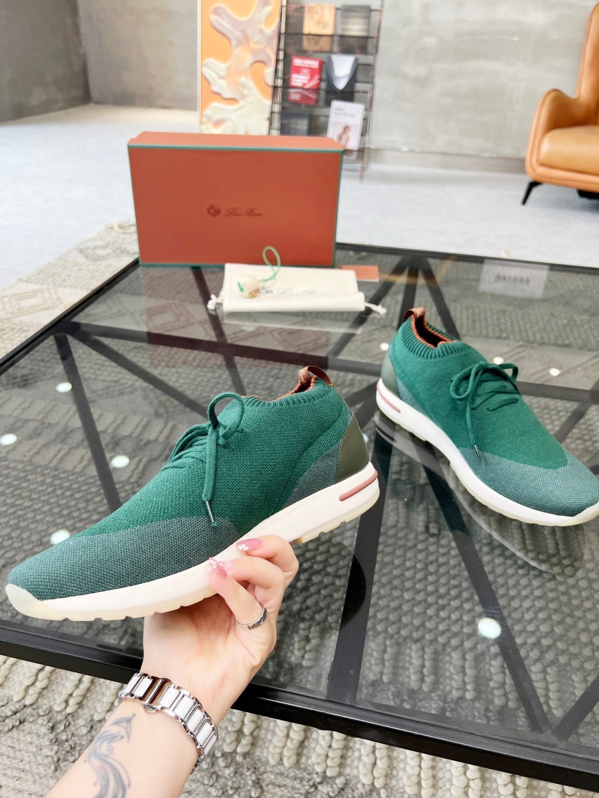 LP 360 LP FLEXY WALK SNEAKER OCEAN WOOL