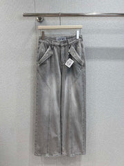 Loewe 25 Pant Gray Cotton 223219