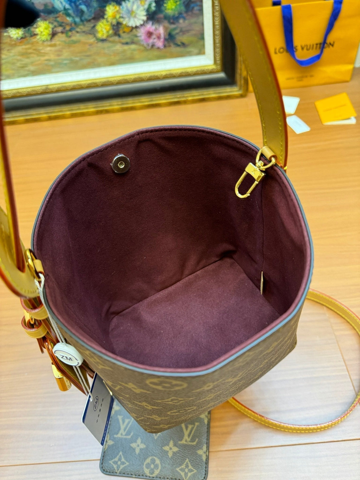 LV All In BB 16cm Brown Monogram Canvas 206007