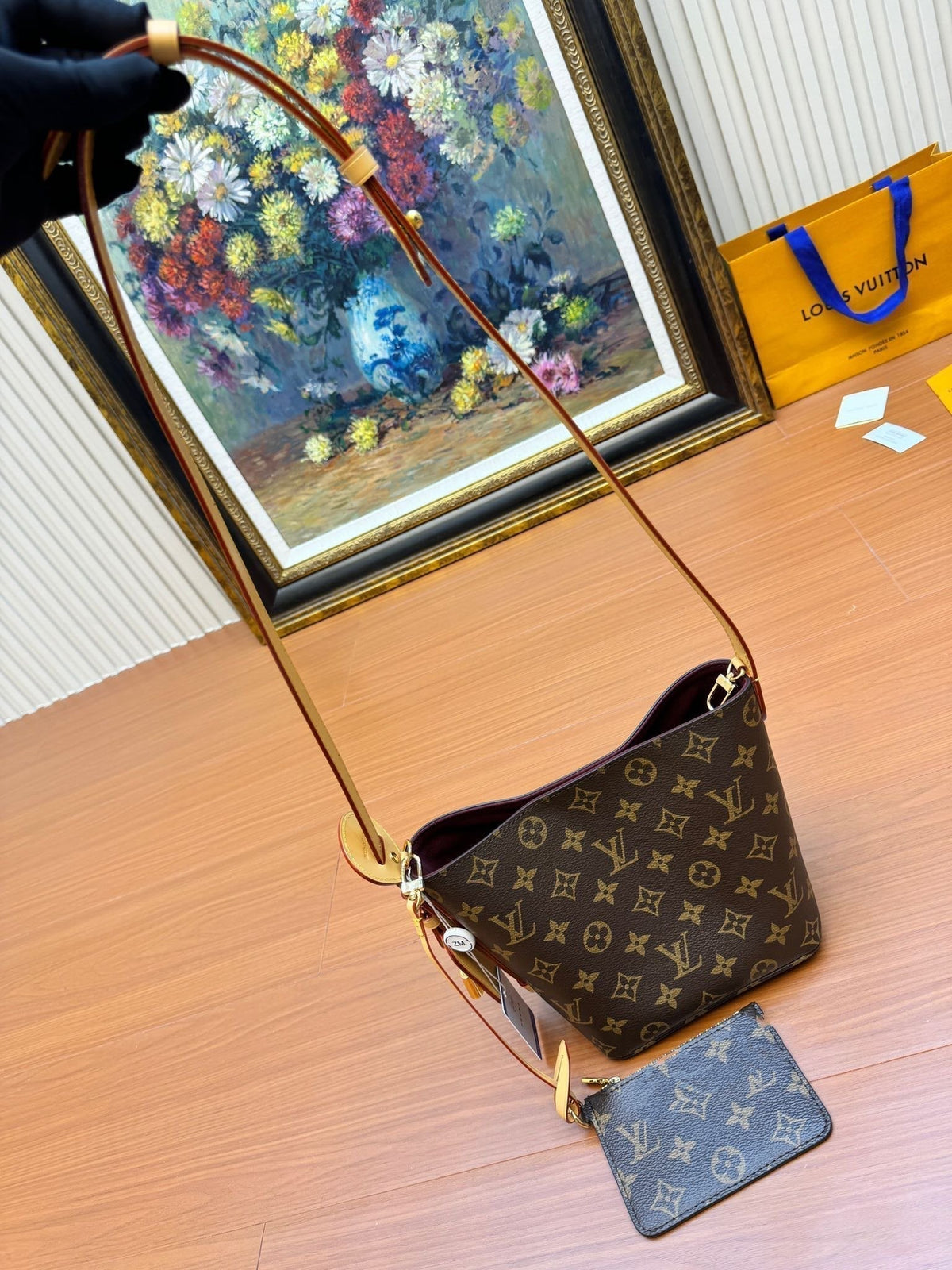 LV All In BB 16cm Brown Monogram Canvas 206007