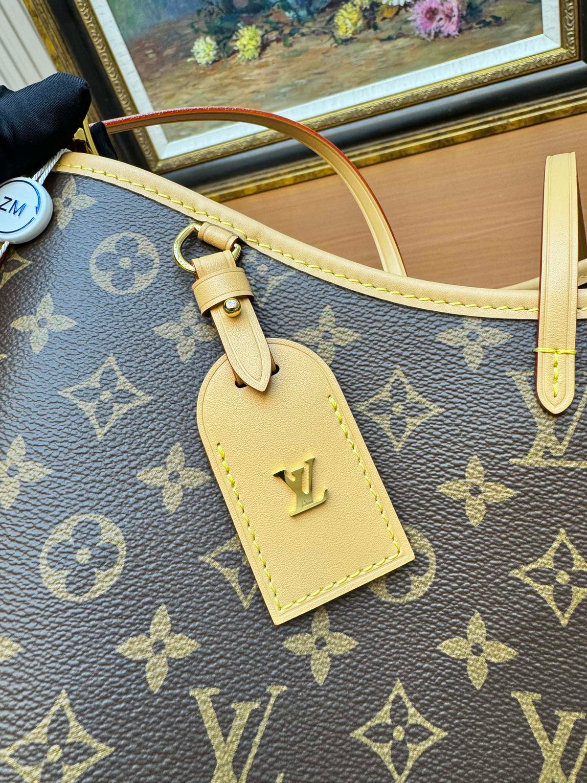 LV CarryAll PM 29cm Brown Monogram Canvas 206005