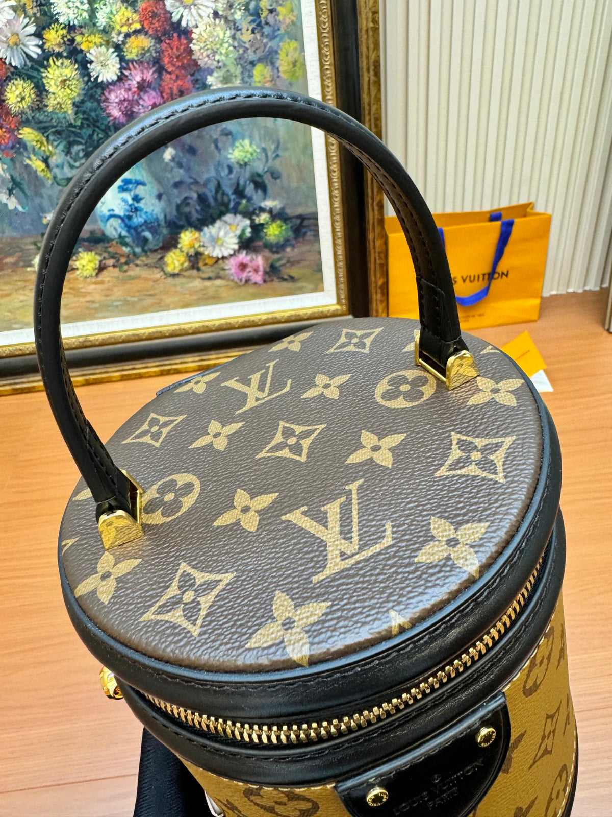 LV Cannes Bag 15cm Brown Monogram Canvas 206025