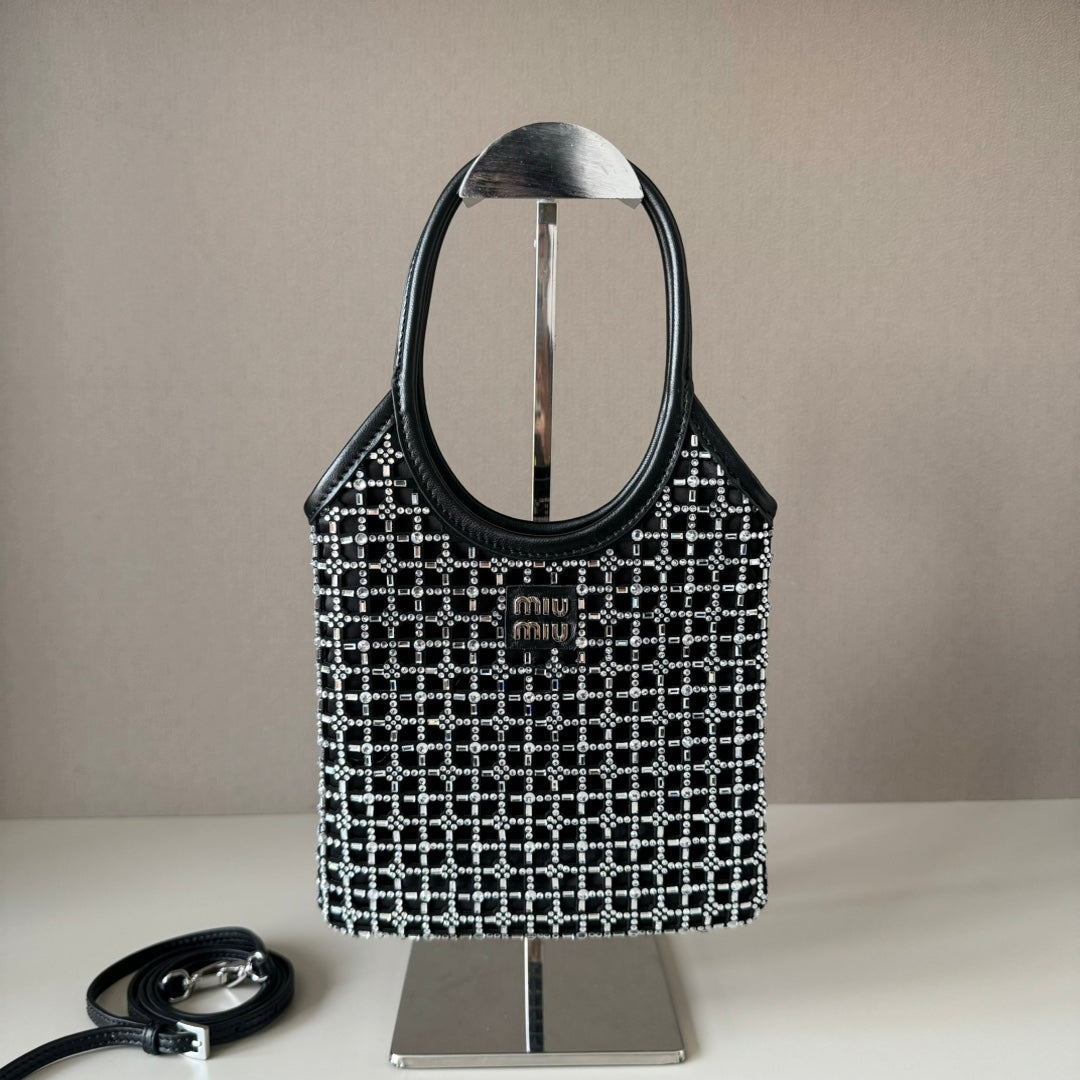 MiuMiu small diamond bag leather
