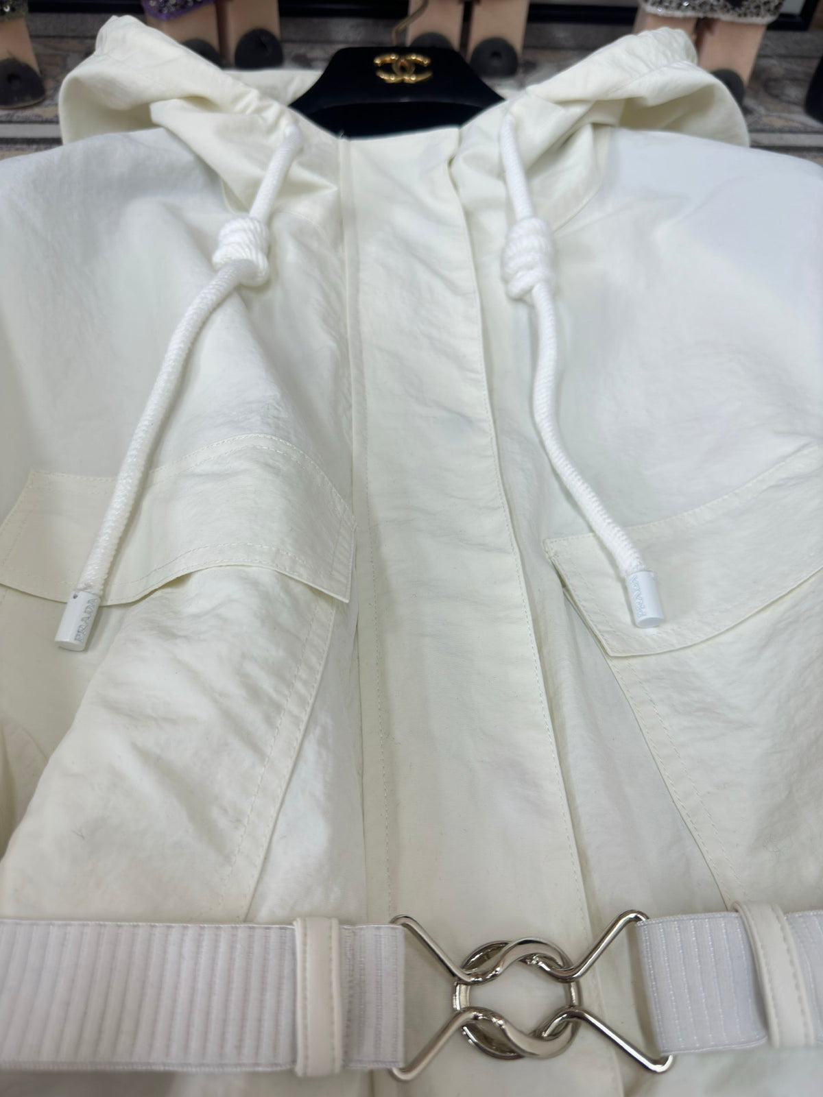 Prada 25 Set White Polyester 232719