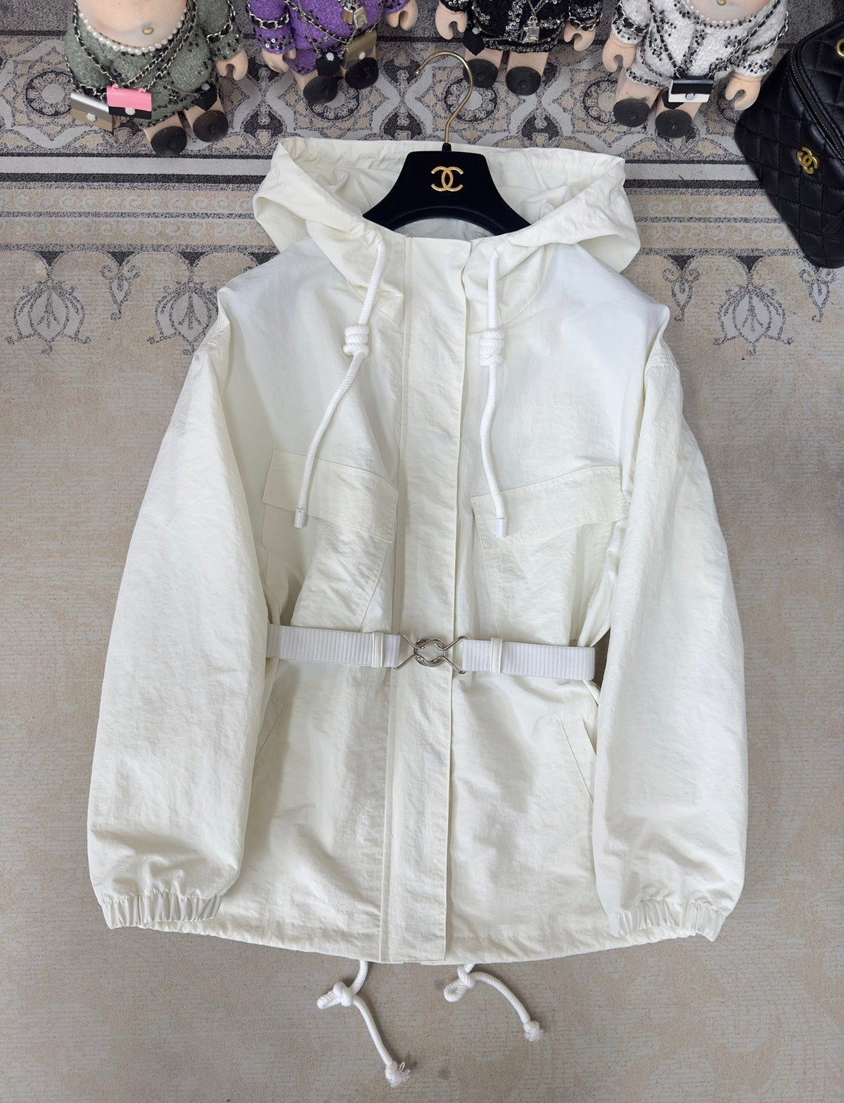 Prada 25 Set White Polyester 232719