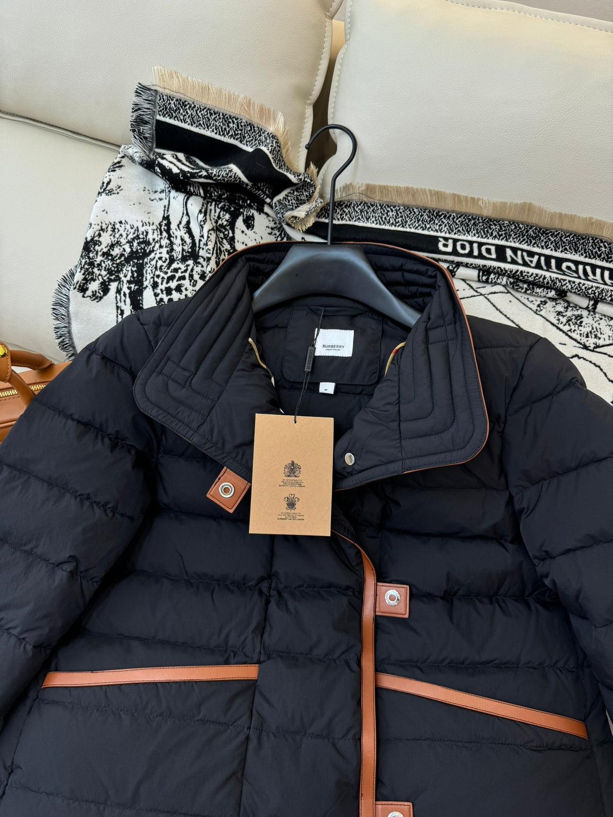 Burberry 25 Jacket Black Down Nylon
