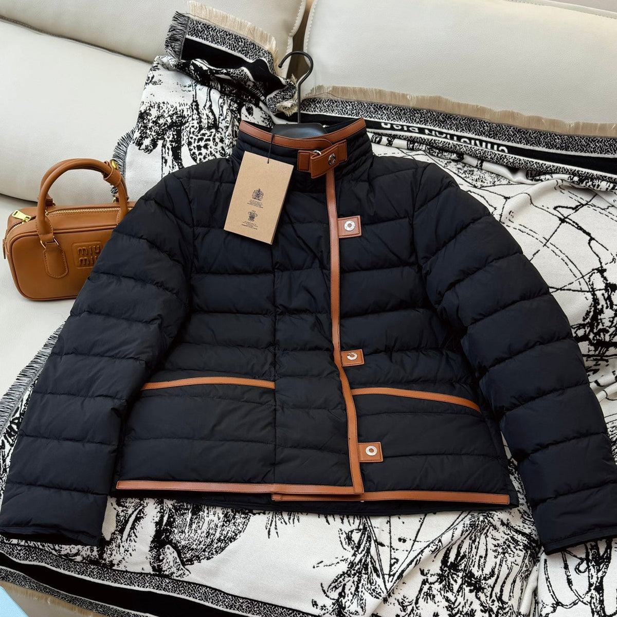 Burberry 25 Jacket Black Down Nylon
