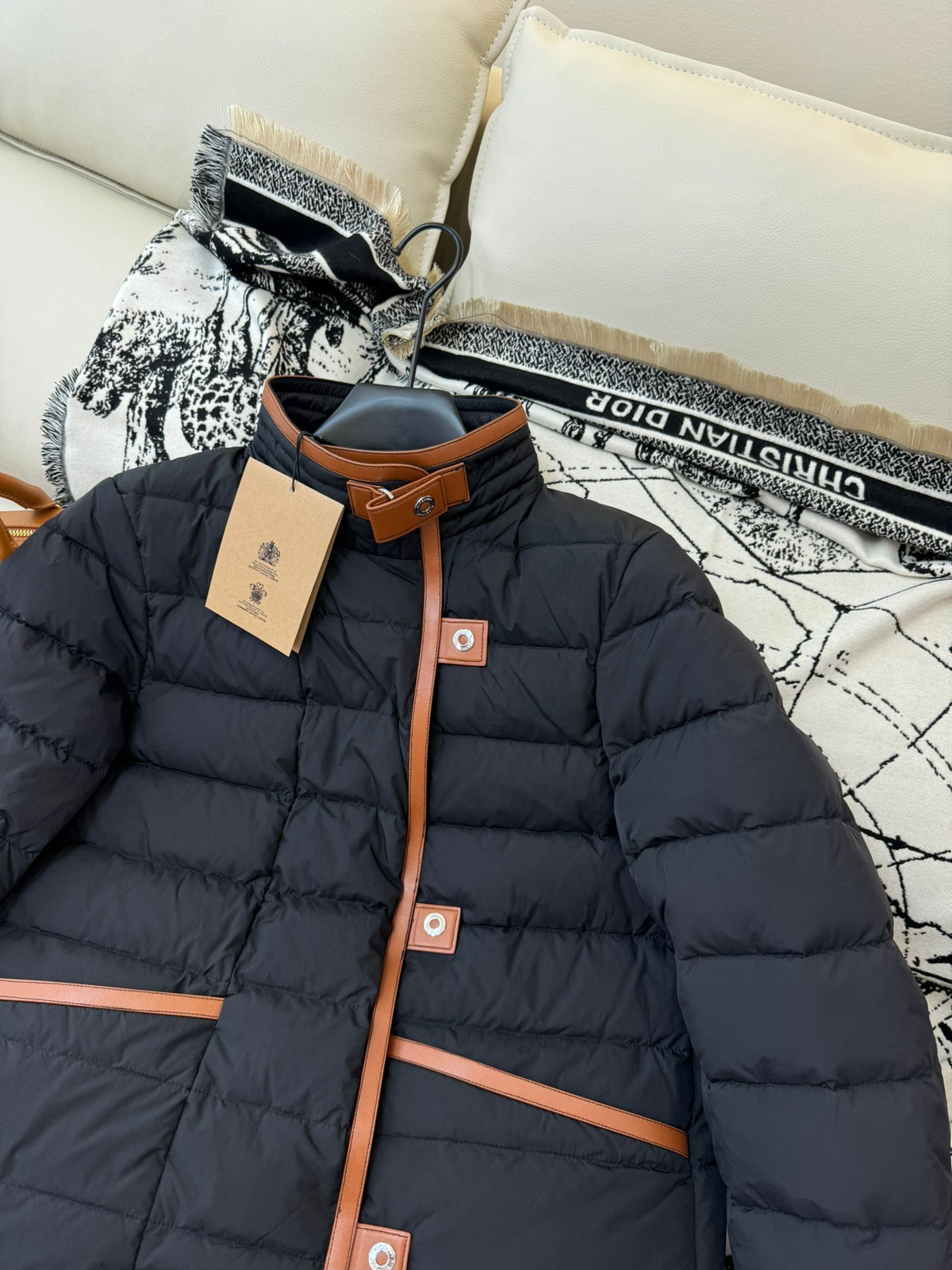 Burberry 25 Jacket Black Down Nylon