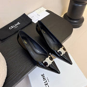 CELINE Pump Black Patent Calfskin 235701