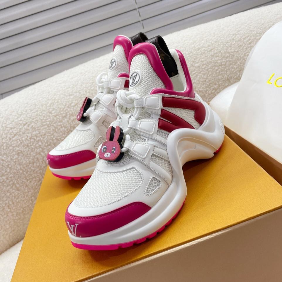 LV Archlight Sneaker Dark Pink Cowhide